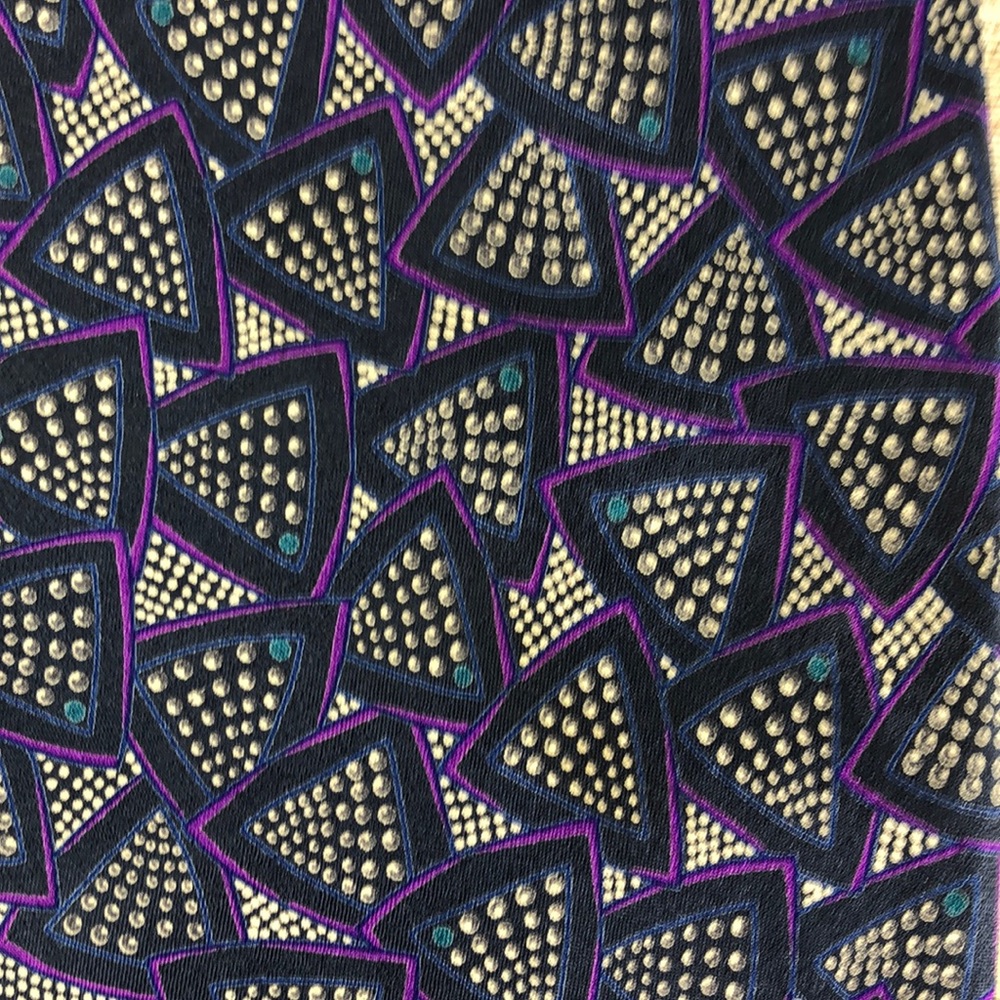 Pierre Balmain Paris Silk 64” Extra Long XL Tie - Picture 4 of 8